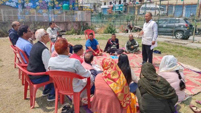 रामलीला समिति की बैठक: हनुमान ध्वज स्थापना और भव्य झांकी का आयोजन 22 अप्रैल को