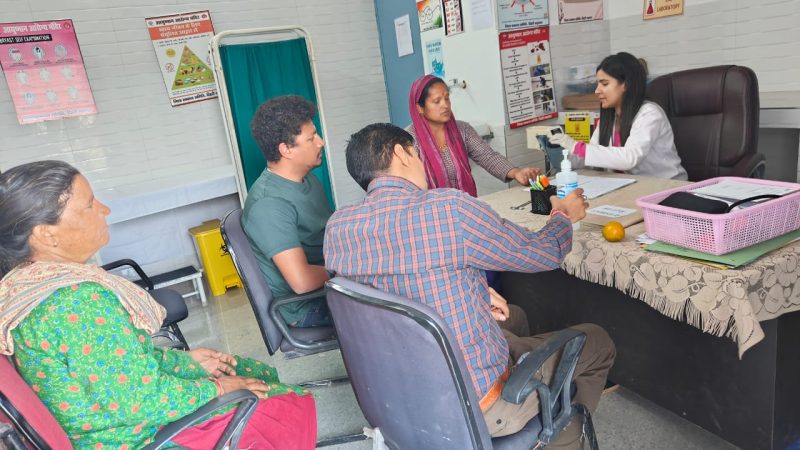 आयुष्मान भारत की 7वीं वर्षगांठ पर दूरस्थ गांव गैवाली में स्वास्थ्य शिविर सम्पन्न, 180 ग्रामीणों ने उठाया लाभ