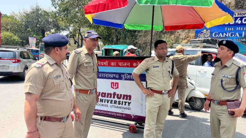 चारधाम यात्रा 2025: सुरक्षा और व्यवस्था को लेकर SSP टिहरी उतरे ग्राउंड जीरो पर
