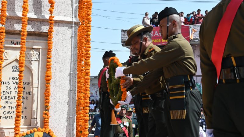 विक्टोरिया क्रॉस गब्बर सिंह नेगी को जन्मदिवस पर दी श्रद्धांजलि