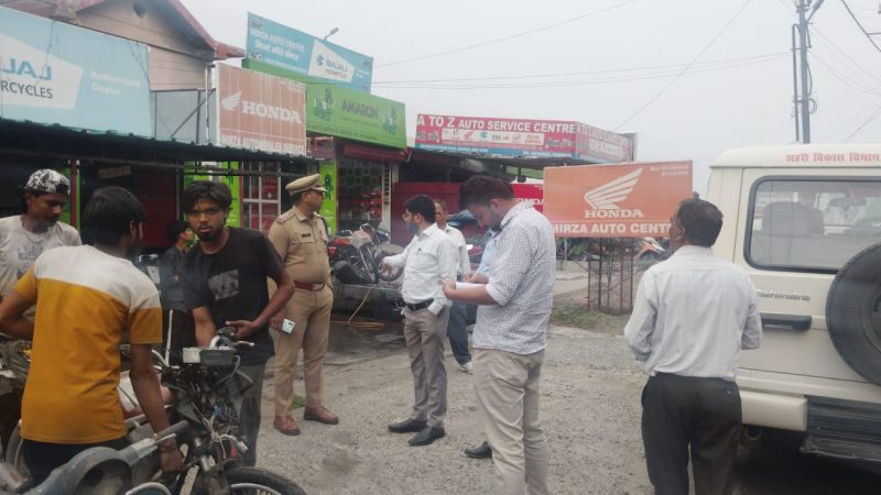 चारधाम यात्रा को सुचारु बनाने हेतु टिहरी में विशेष अतिक्रमण हटाओ अभियान