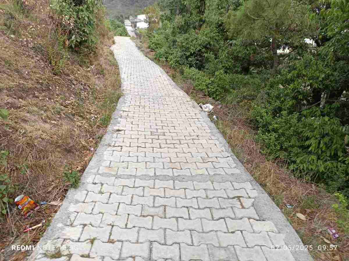 गजा वार्ड नं. 2 में इंटरलॉकिंग टाइल रास्ता निर्माण पर विवाद, टेंडर निरस्त