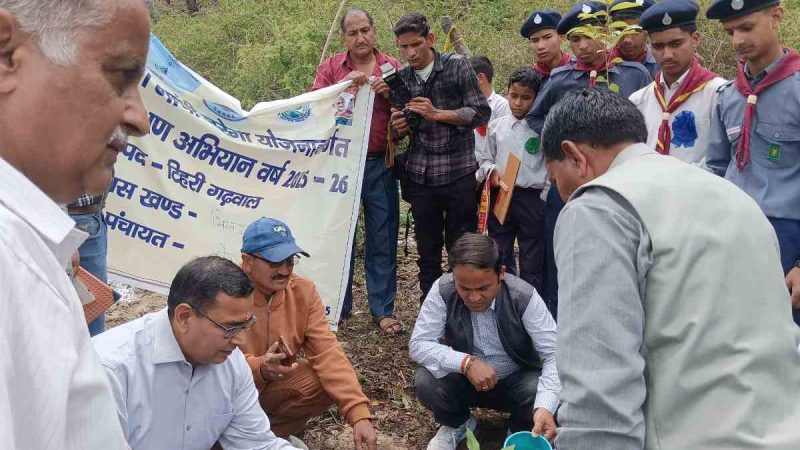 ग्राम पंचायत कोठार में मनाया गया जल उत्सव, विधायक शक्ति लाल शाह ने की अध्यक्षता