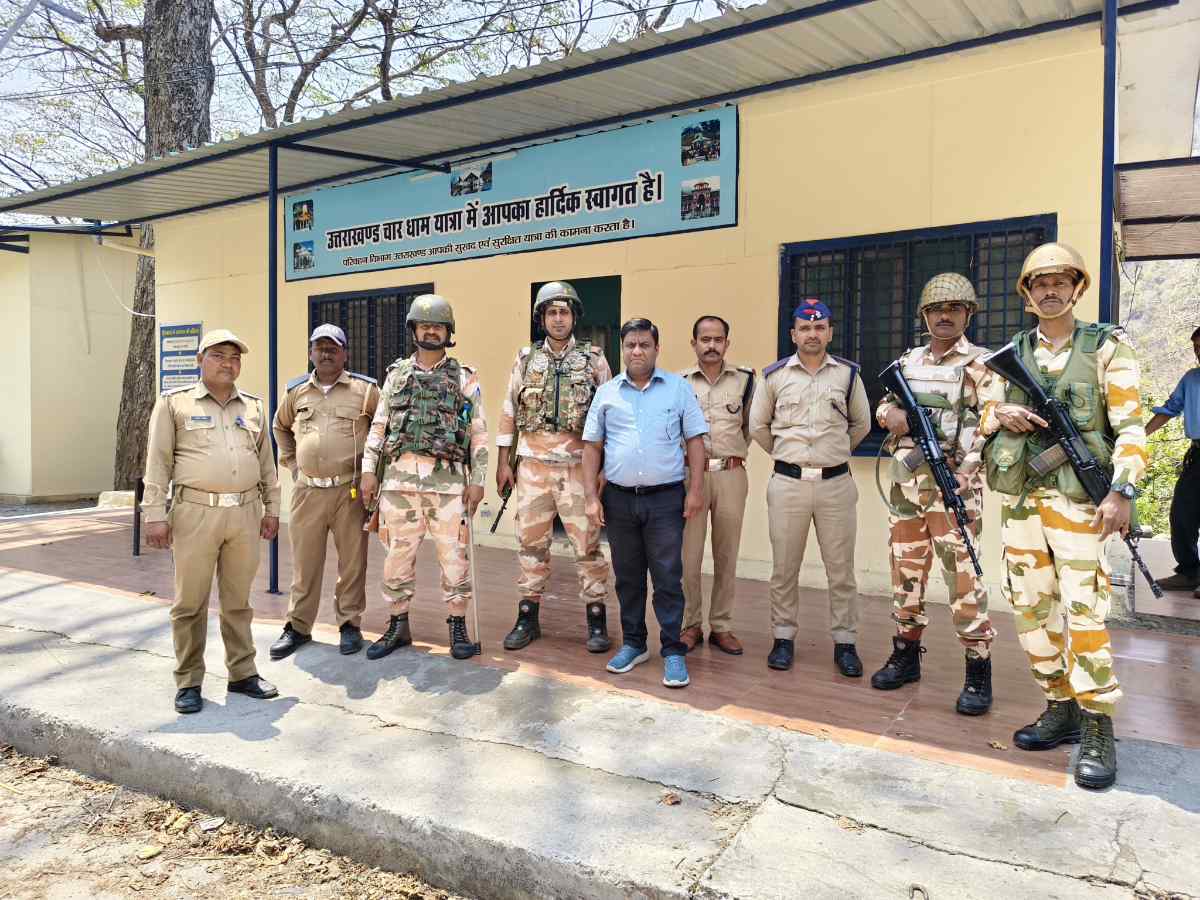 चारधाम यात्रा 2025 का पहला सप्ताह रहा सफल, टिहरी में 900 सुरक्षाकर्मी तैनात