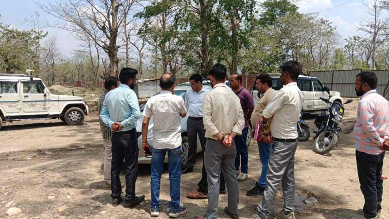 टीम ने लालपानी में निर्माणाधीन सॉलिड वेस्ट मैनेजमेंट प्लांट का किया निरीक्षण, कार्य में तेजी और गुणवत्ता पर जोर