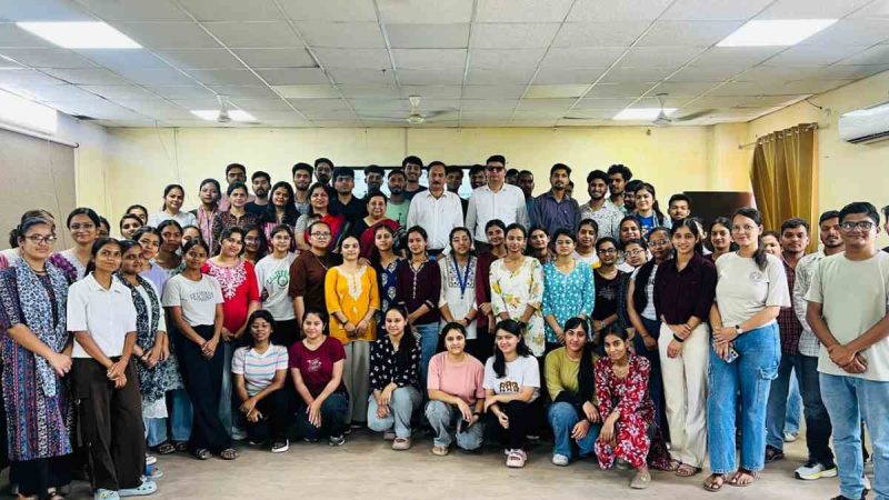फिबोनाच्ची अनुक्रम और गोल्डन रेशियो पर अतिथि व्याख्यान का आयोजन