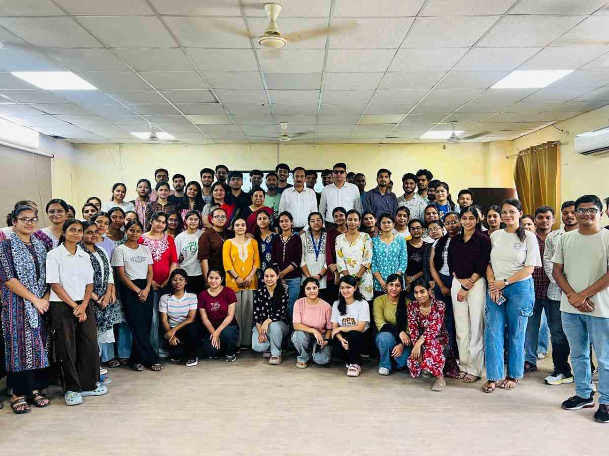 फिबोनाच्ची अनुक्रम और गोल्डन रेशियो पर अतिथि व्याख्यान का आयोजन