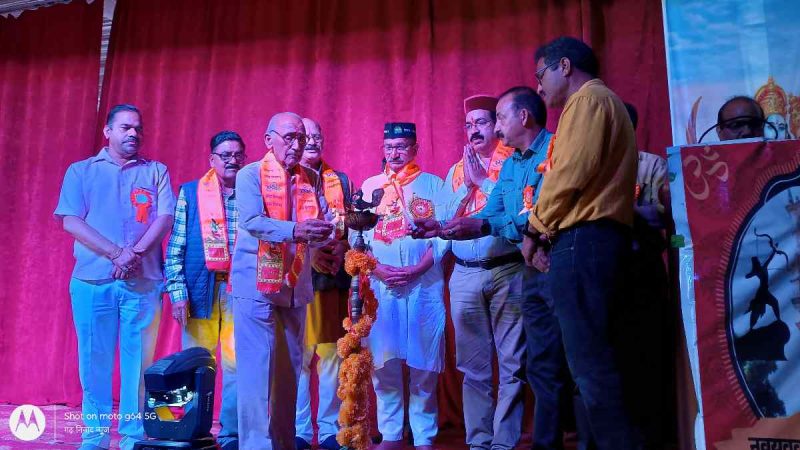 नई टिहरी में भव्य रामलीला का सातवां दिन: बाली-सुग्रीव युद्ध, लंका दहन जैसे दृश्यों ने जीता दर्शकों का दिल