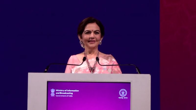 भारत दुनिया के कंटेंट, फैशन और अध्यात्म पर छाने को तैयार: नीता अंबानी