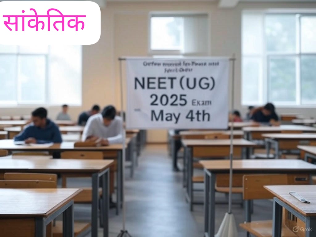 नीट (यूजी) 2025 परीक्षा 4 मई को: शांति व्यवस्था हेतु निषेधाज्ञा लागू