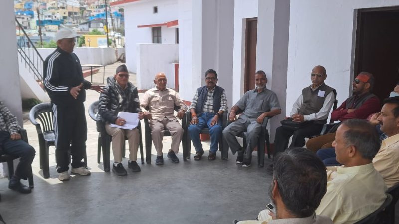 नयी टिहरी में नागरिक मंच की बैठक सम्पन्न, नगर की समस्याओं पर चर्चा