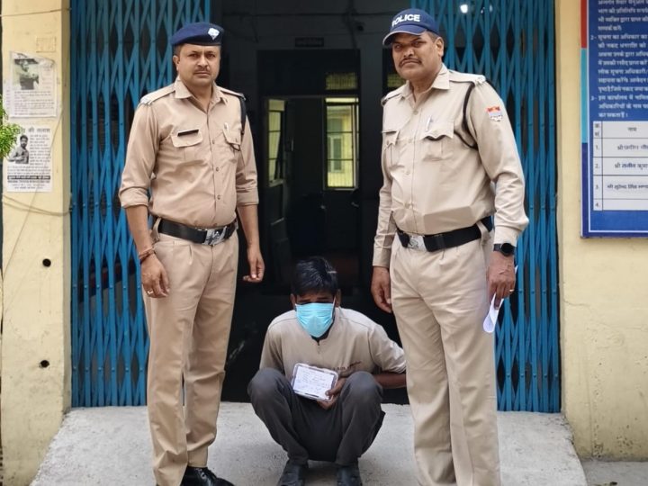 चंद्रभागा नदी किनारे अवैध नशीले इंजेक्शन की तस्करी करते अभियुक्त गिरफ्तार