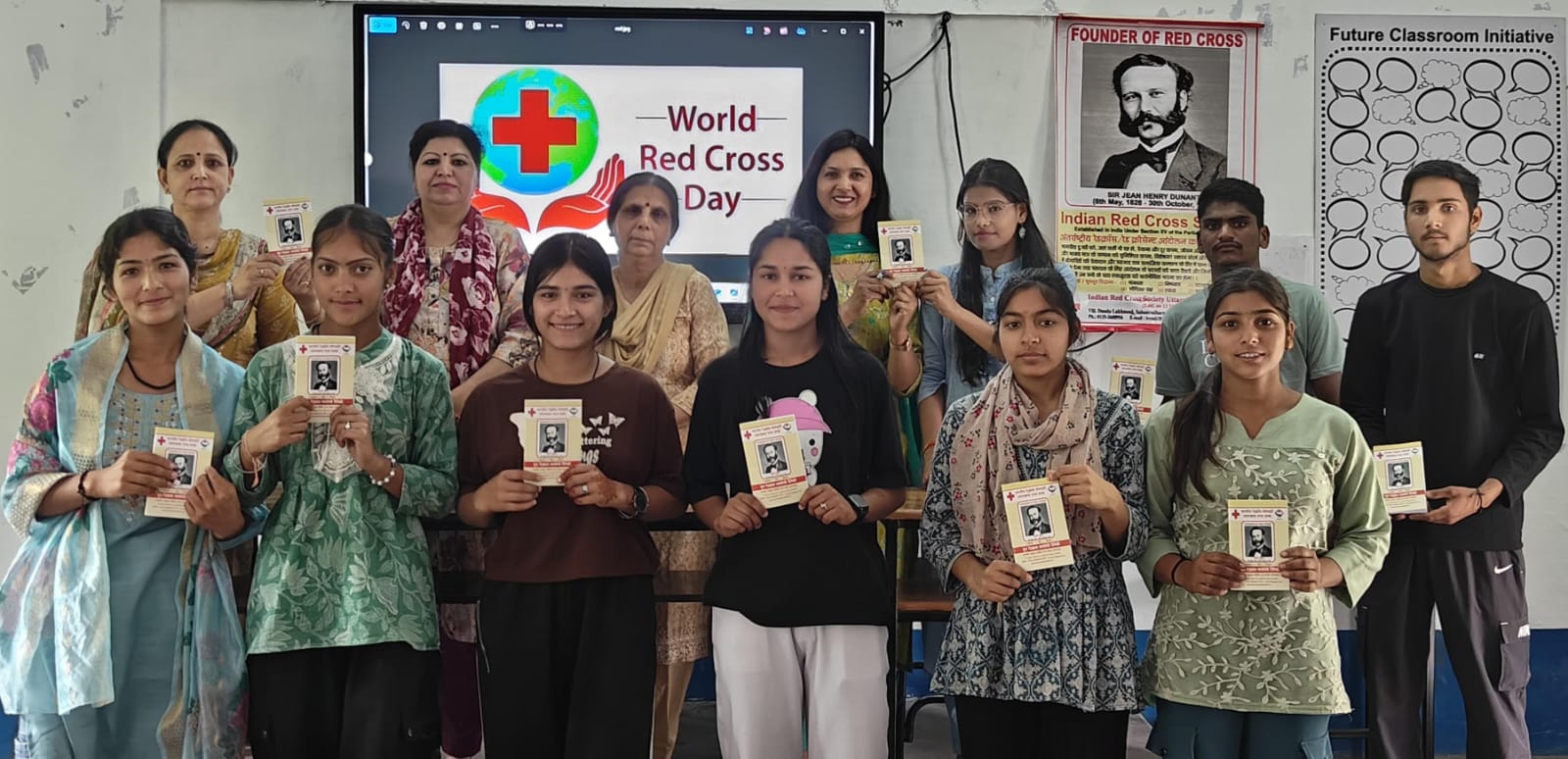 रेड क्रॉस स्थापना दिवस पर खाड़ी महाविद्यालय में संगोष्ठी आयोजित, छात्रों को दी गई सेवा, स्वास्थ्य व मित्रता की प्रेरणा