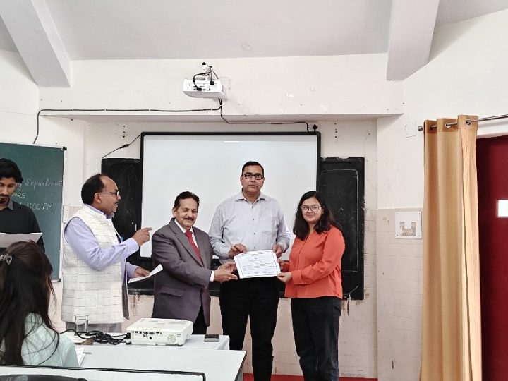 एसआरटी परिसर चंबा में दो दिवसीय व्याख्यान श्रृंखला संपन्न: वैज्ञानिक नवाचारों और उद्यमिता पर जोर