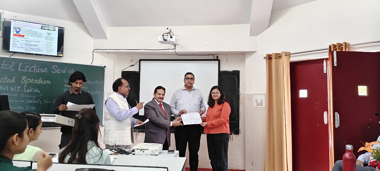 एसआरटी परिसर चंबा में दो दिवसीय व्याख्यान श्रृंखला संपन्न: वैज्ञानिक नवाचारों और उद्यमिता पर जोर