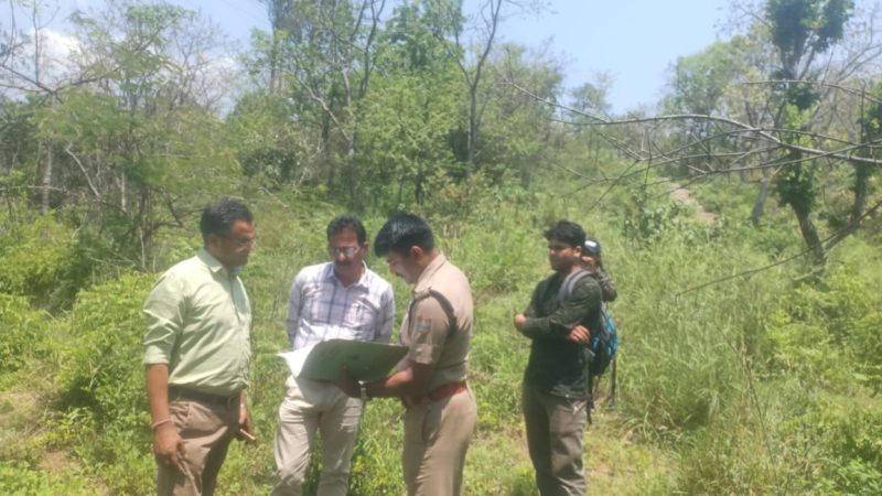 घनसाली में थाना भवन निर्माण के लिए भूमि का निरीक्षण, जल्द शुरू होगा कार्य