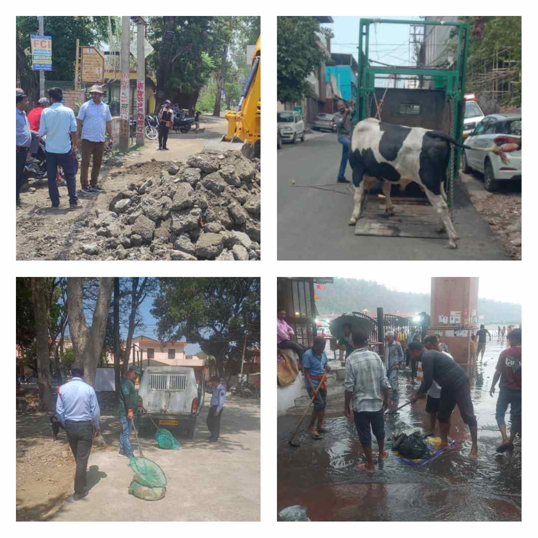 ऋषिकेश नगर निगम की सक्रिय पहल: स्वच्छता, सड़क सुरक्षा और बुनियादी ढांचे में सुधार को लेकर अभियान जारी