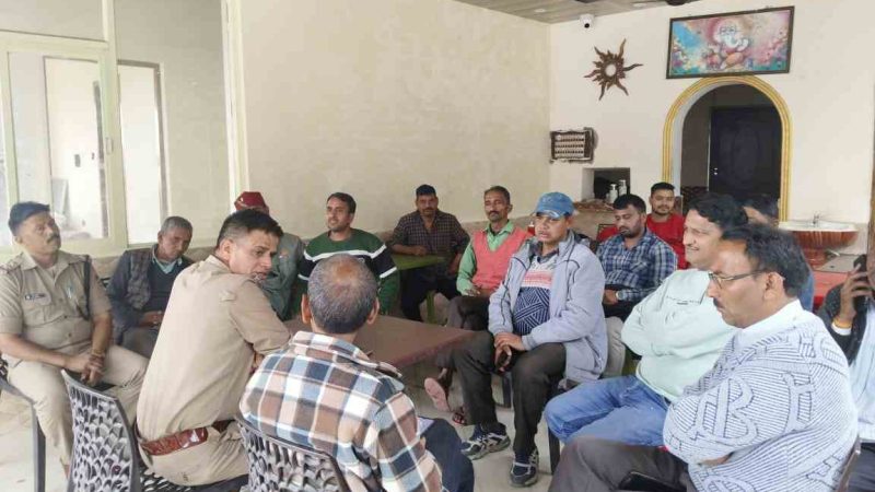 सुरकंडा मेला (गंगा दशहरा) के मद्देनज़र थाना चंबा द्वारा तैयारियाँ तेज
