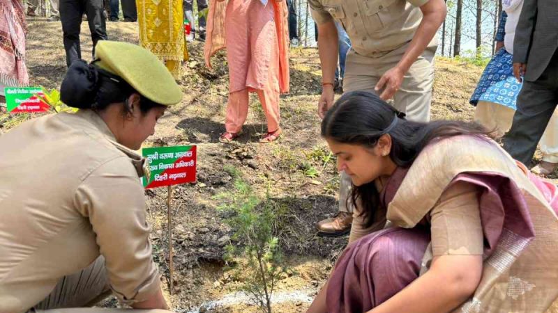 विश्व पर्यावरण दिवस पर टिहरी में पौधारोपण, दौड़ व जागरूकता शपथ