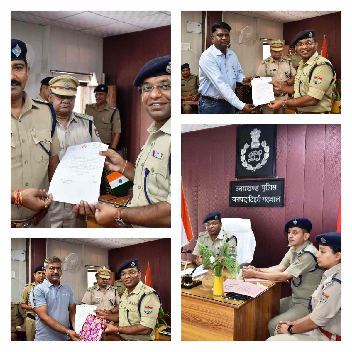 मासिक क्राइम मीटिंग सम्पन्न, 26 पुलिस कर्मियों को “एम्प्लॉयी ऑफ द मंथ” सम्मान