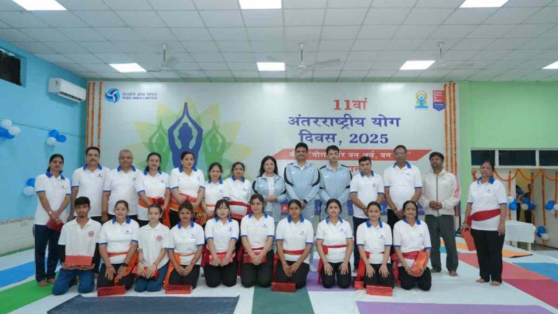 टीएचडीसी इंडिया लिमिटेड में उत्साहपूर्वक मनाया गया 11वां अंतर्राष्ट्रीय योग दिवस