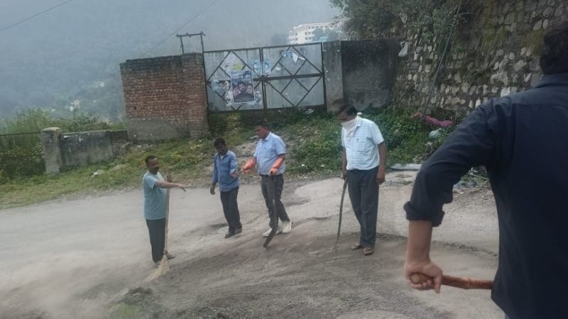 स्वच्छता की ओर एक और कदम: वार्ड नंबर 07 बाल्मीकि बस्ती में चलाया गया विशेष स्वच्छता अभियान