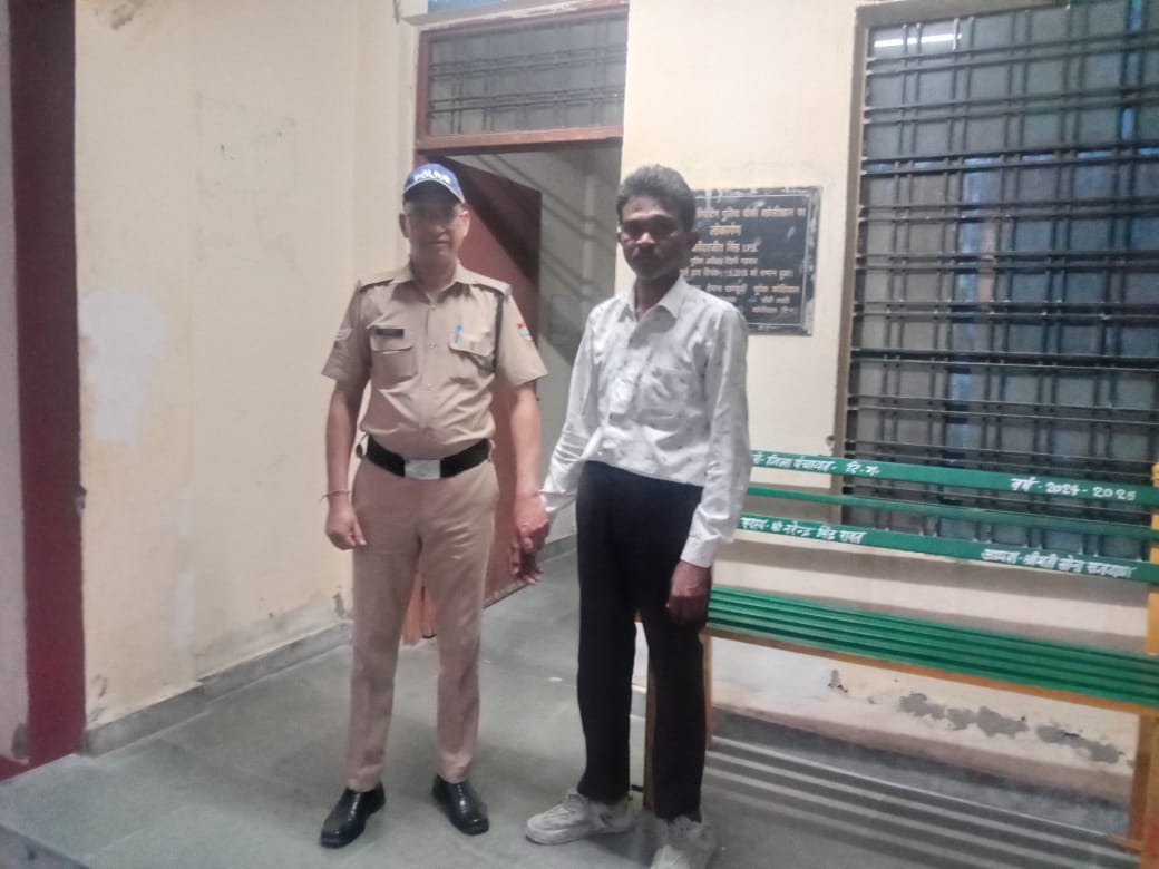 फरार चल रहे गैर इरादतन हत्या के आरोपी दिलीप पाल को किया गिरफ्तार