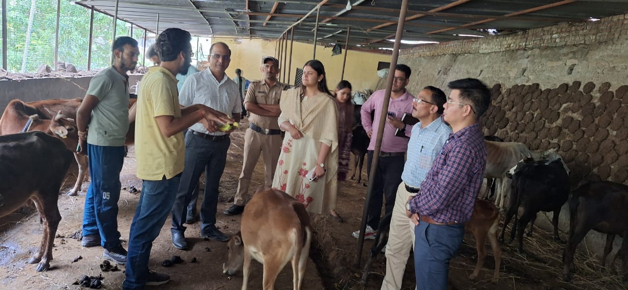सीडीओ वरूणा अग्रवाल ने किया बागी देवप्रयाग गौशाला का निरीक्षण: दिए बायोगैस संयंत्र और कंपोस्ट पिट स्थापित करने के निर्देश