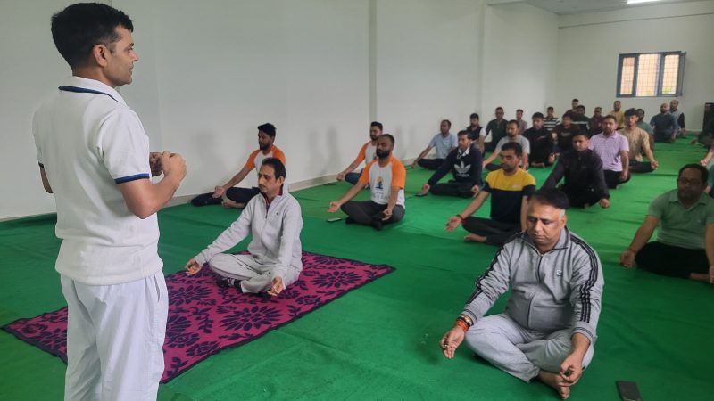 श्री देव सुमन उत्तराखंड विश्वविद्यालय में 11वां अंतर्राष्ट्रीय योग दिवस हर्षोल्लास के साथ मनाया गया