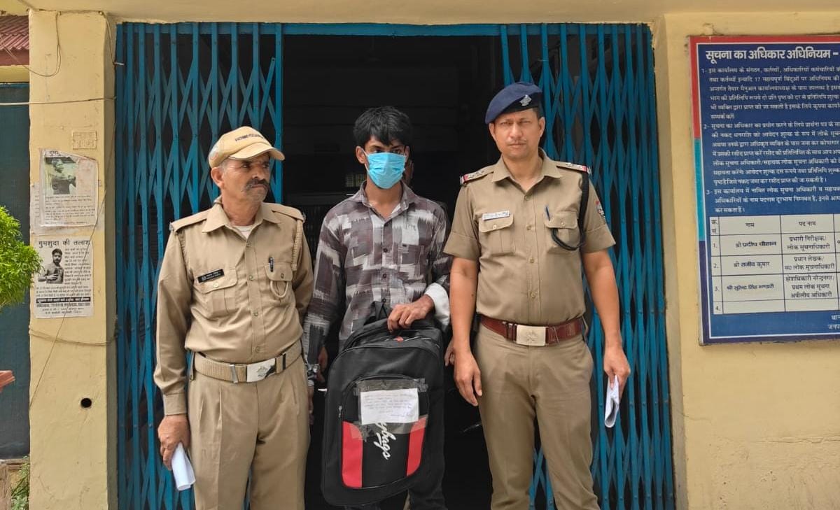 अवैध तमंचा व कारतूस के साथ युवक गिरफ्तार