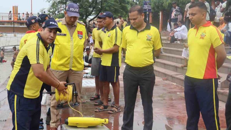 कांवड़ मेला: SDRF उत्तराखंड की व्यापक तैयारियां, हर की पौड़ी सहित प्रमुख घाटों का किया निरीक्षण