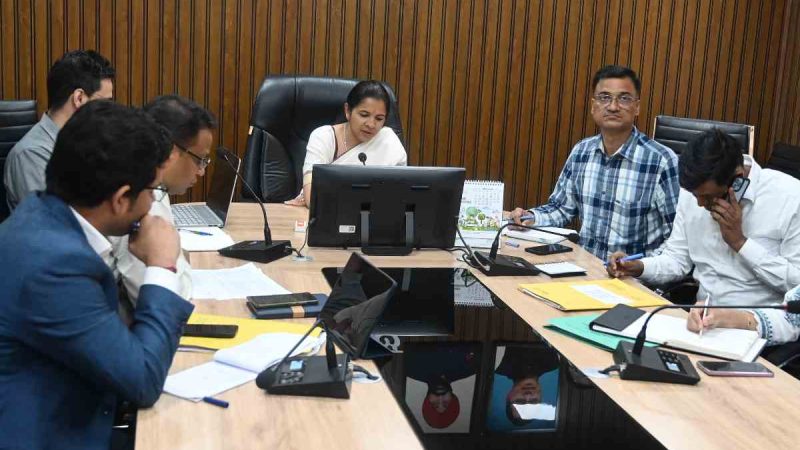 वन भूमि हस्तान्तरण संबंधी बैठक सम्पन्न