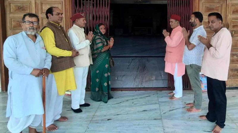 नवदुर्गा मंदिर को धार्मिक पर्यटन स्थल के रूप में किया जाएगा विकसित – दिनेश डोभाल