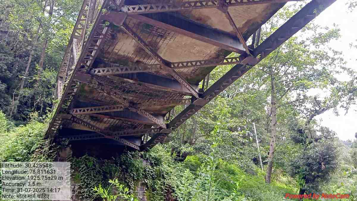घनसाली-कोटी-अखोड़ी मोटर मार्ग पर स्थित पुल आगामी 45 दिनों के लिए अस्थायी रूप से बंद