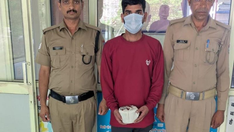कांवड़ मेले में चरस बेचने की कोशिश कर रहा युवक गिरफ्तार, 110 ग्राम चरस बरामद