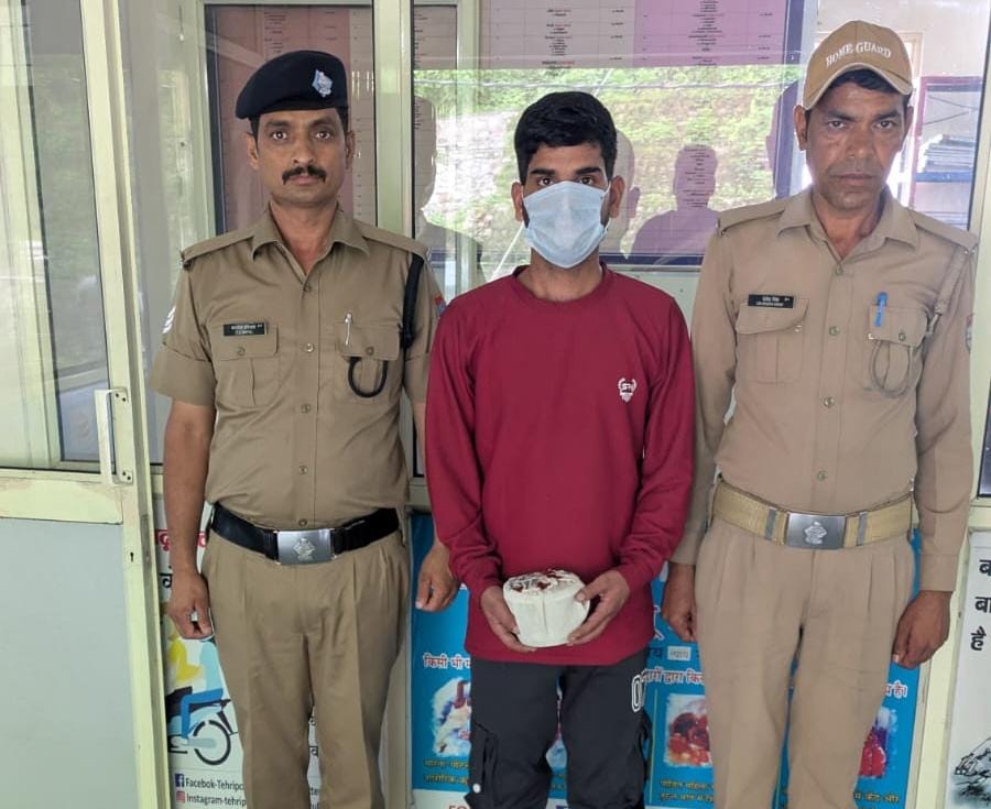 कांवड़ मेले में चरस बेचने की कोशिश कर रहा युवक गिरफ्तार, 110 ग्राम चरस बरामद