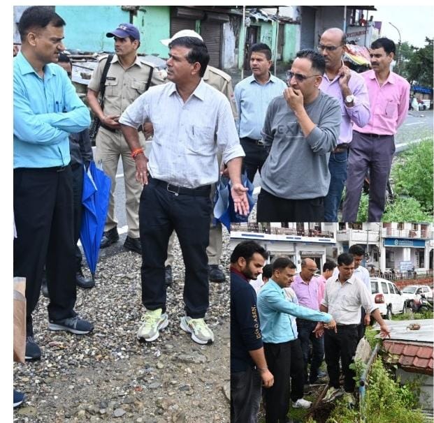 नई टिहरी शहर में आपदा प्रबंधन को लेकर सतर्कता, एडीएम ने किया निरीक्षण