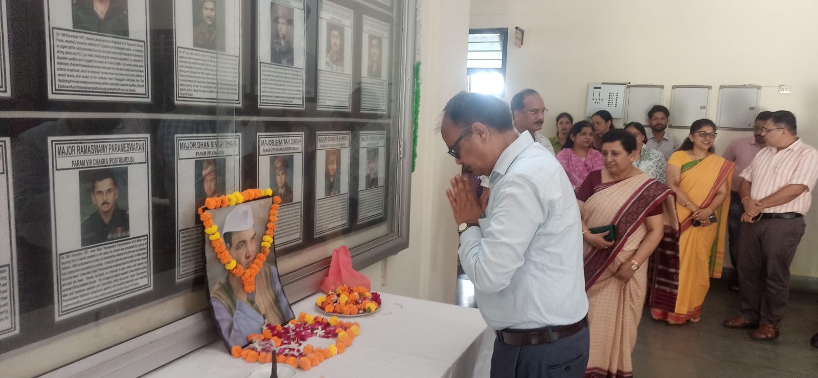 श्रीदेव सुमन जी की पुण्यतिथि पर परिसर में श्रद्धांजलि सभा आयोजित