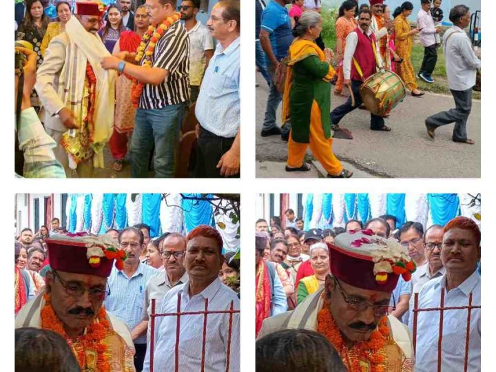 जिला चिकित्सालय बौराड़ी के कर्मठ कर्मचारी श्री मंगल लाल आर्य सेवानिवृत्त:  41 वर्षों से अधिक की सेवा के बाद दी भावभीनी विदाई