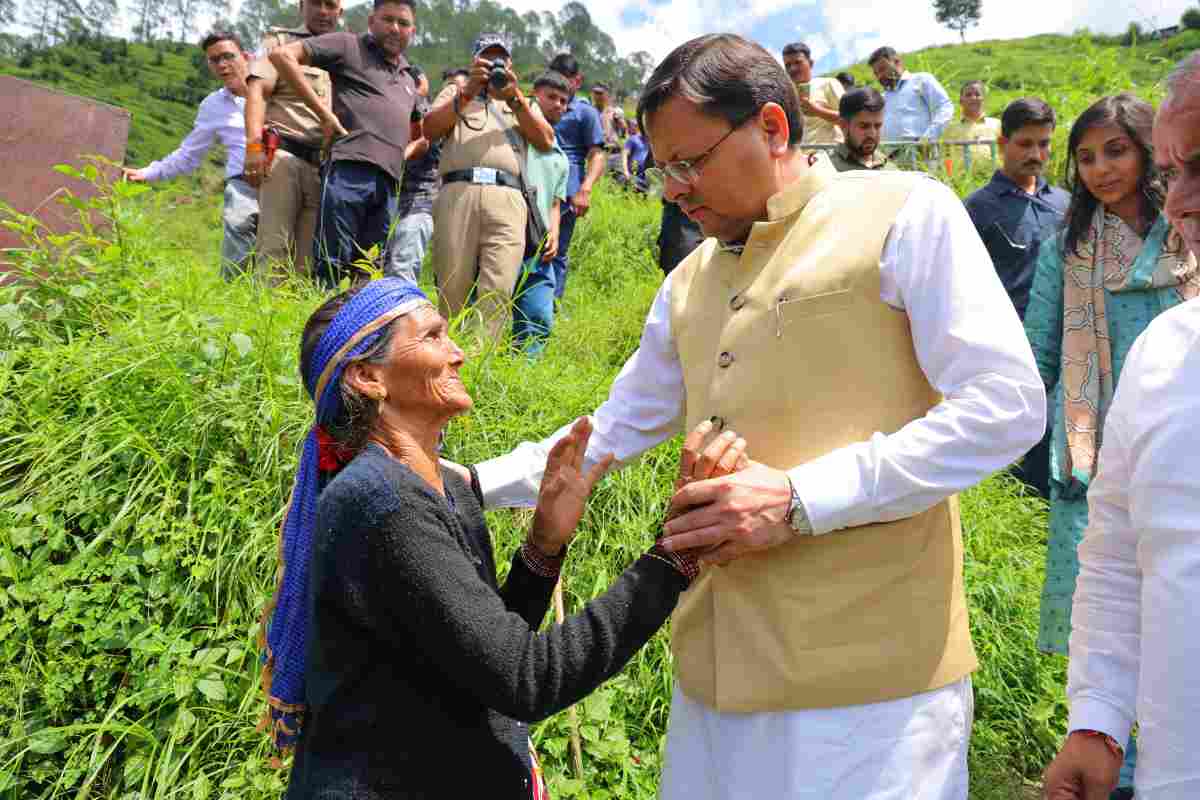 आपदा की घड़ी में मुख्यमंत्री धामी बने संबल, पीड़ितों को मिली राहत व आश्वासन