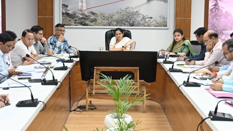 मुख्यमंत्री निर्देशानुसार प्राकृतिक आपदा के कारण हुई क्षति के आंकलन को लेकर डीएम ने ली बैठक